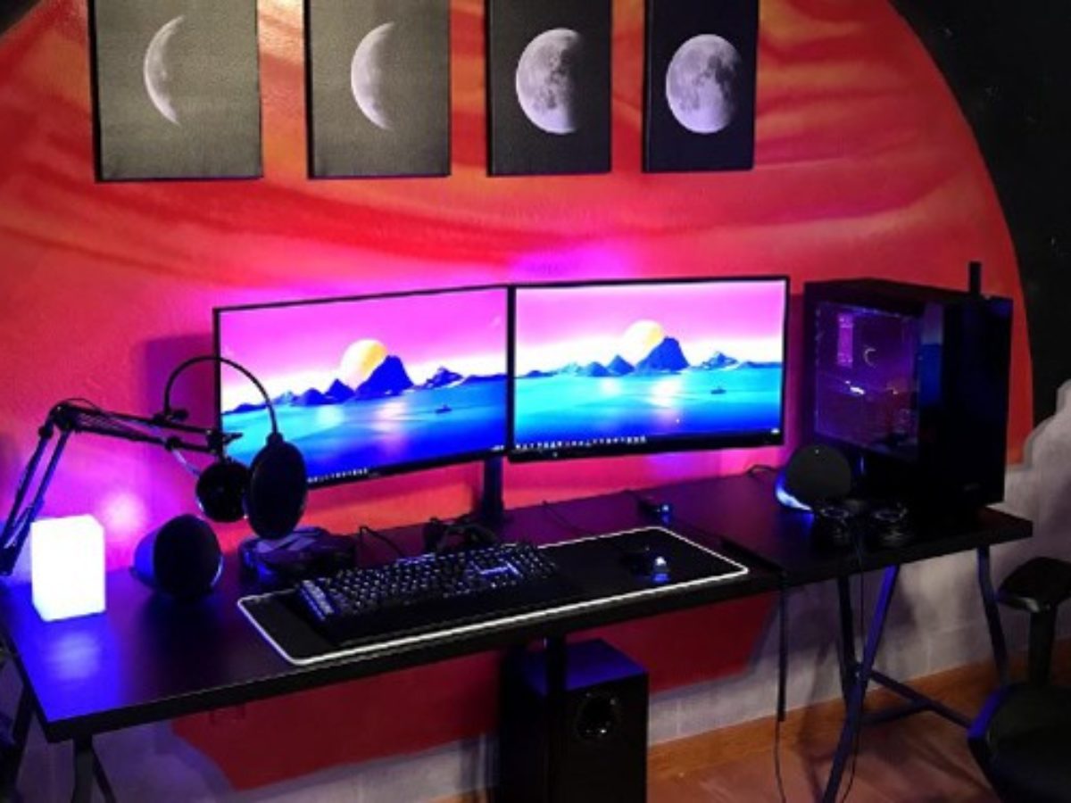 playstation gaming room setup