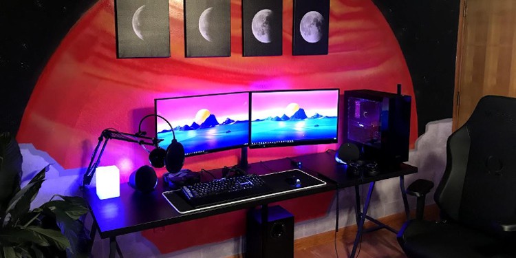 ultimate computer desk setup