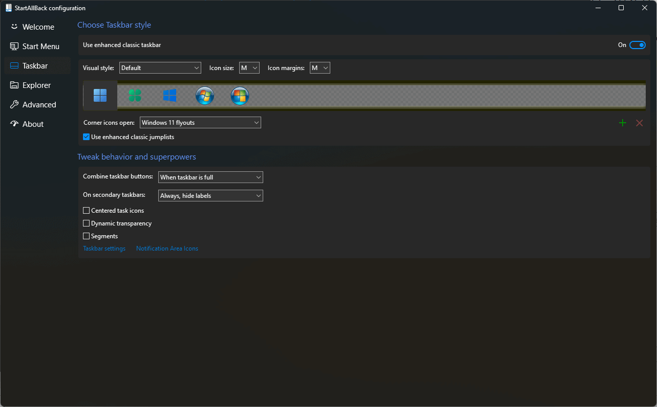 StartAllBack 3.6.11 instal the new for windows
