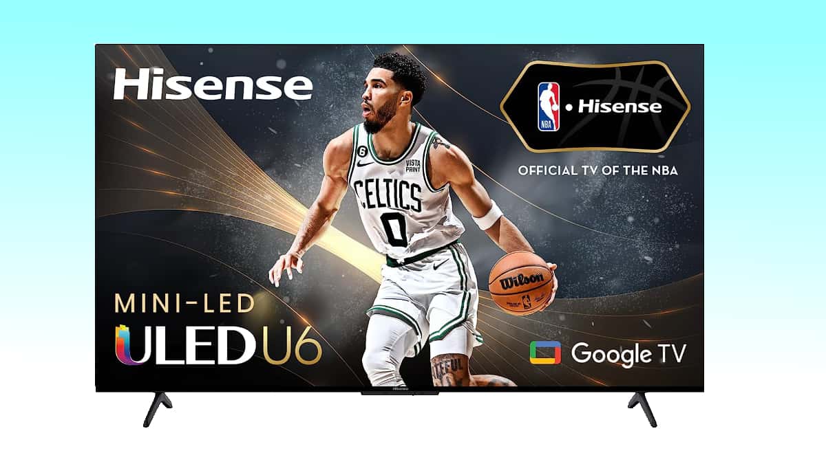 Hisense 55 U6 Series Mini-LED ULED 4K Google TV (55U6K)