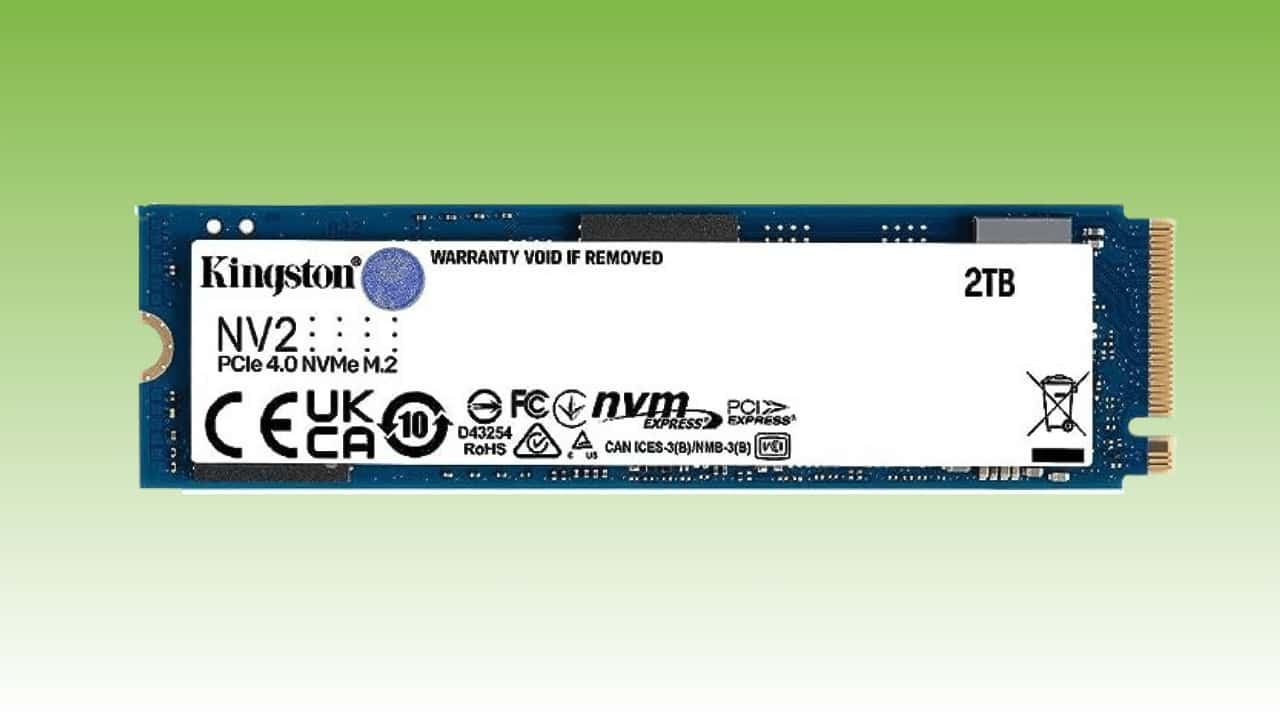 Kingston NV2 2TB M.2 PCIe 4.0 NVMe - SSD