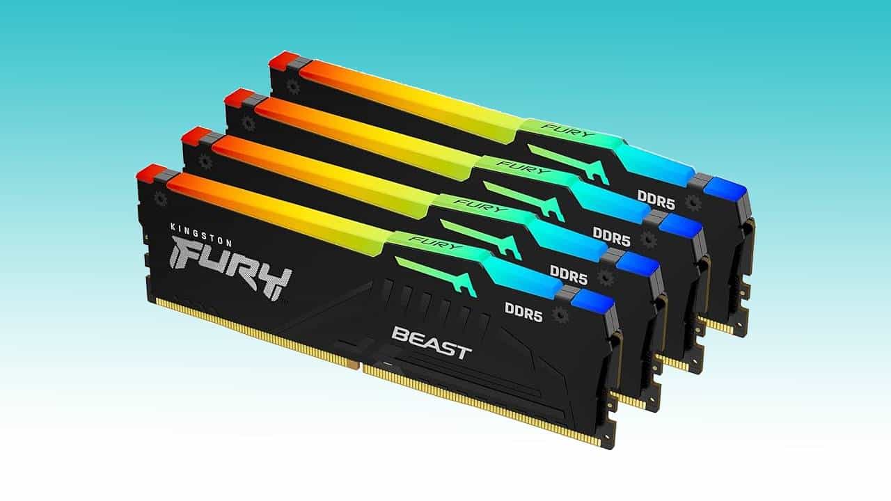 $70 slashed off Kingston Fury Beast 64GB DDR5 memory kit in Amazon