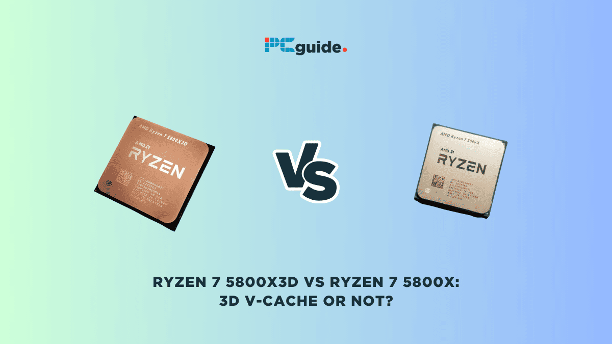 AMD Ryzen 7 7800X vs Ryzen 7 5800X Comparison