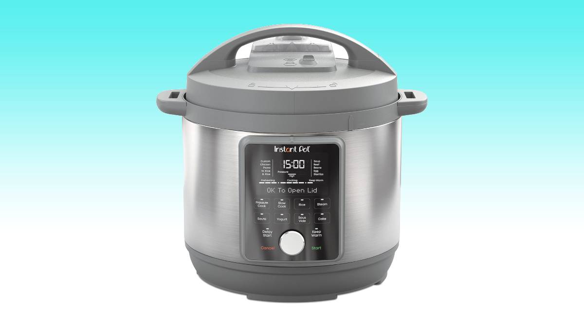 Food Network divided steamer stainless steel for pressure cooker Instant Pot  NEW