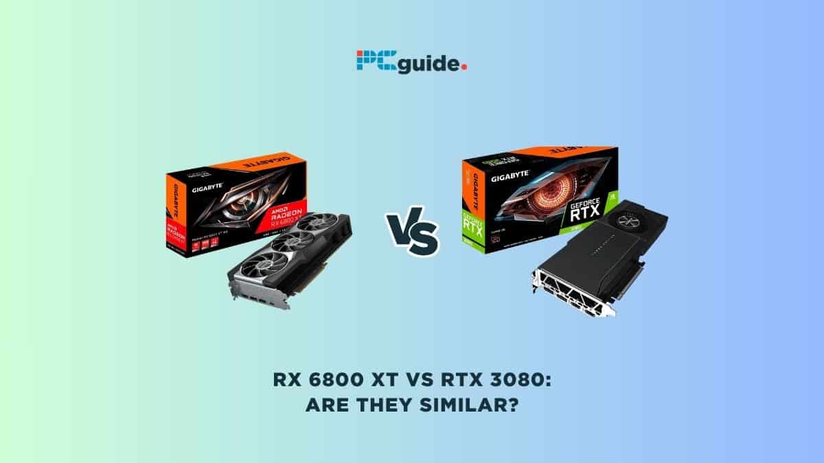 GeForce RTX 3080 vs. Radeon RX 6800 XT