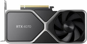 Nvidia GeForce RTX 4070 Founder's Edition